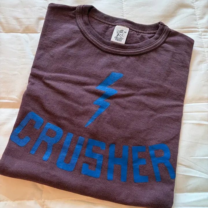 [BUNJANG] Collect Pieces Purple T-Shirt M / 컬렉트피시스 반팔 퍼플 M 상태 최상