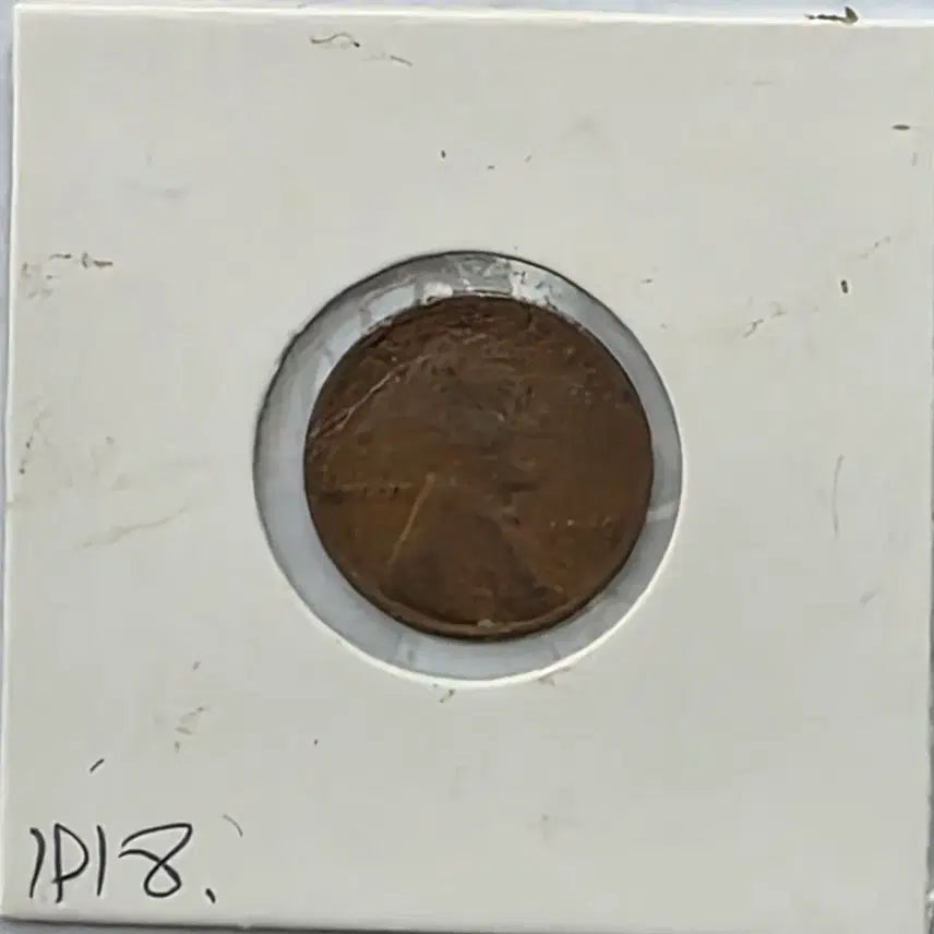 [BUNJANG] 1918 Lincoln Cent Philadelphia Mint Penny / 링컨 1센트 1918년도 필라델피아 페니