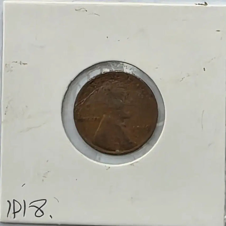 [BUNJANG] 1918 Lincoln Cent Philadelphia Mint Penny / 링컨 1센트 1918년도 필라델피아 페니