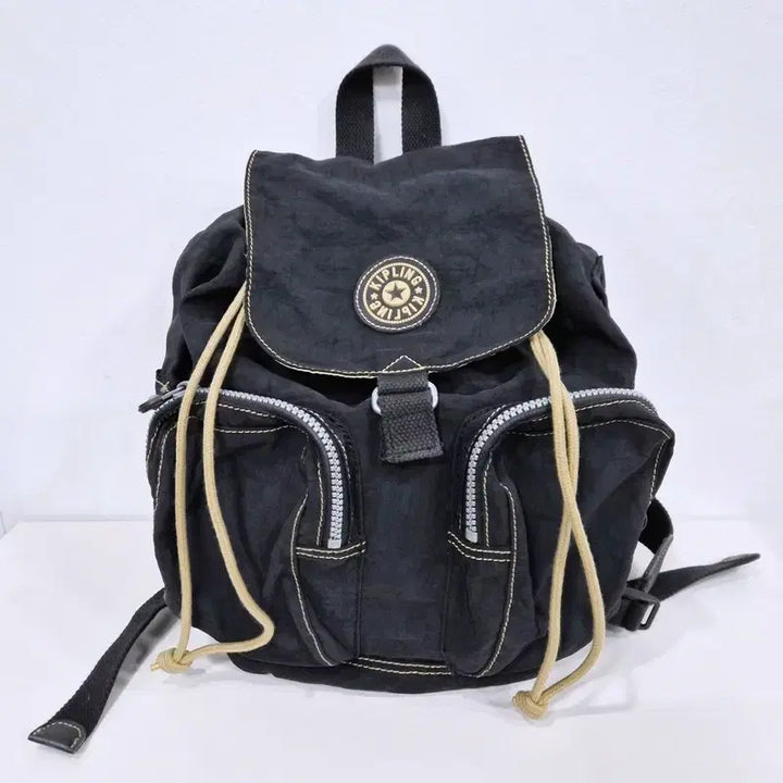 [BUNJANG] Kipling Black Backpack / 키플링 블랙 백팩
