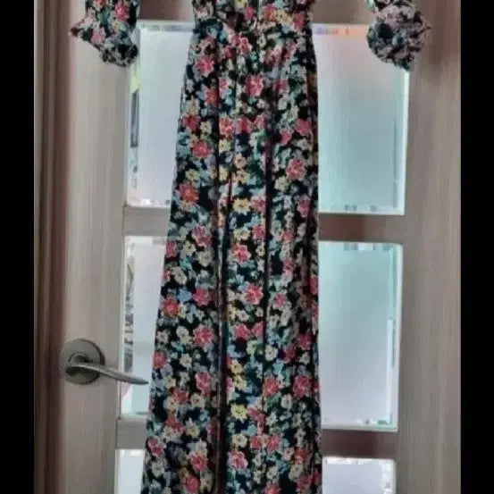 [BUNJANG] Zara Flower Long Dress / 자라  플라워 롱 원피스 55~66