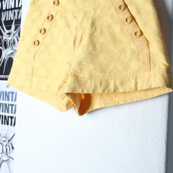 [BUNJANG] Marc Jacobs Patterned Yellow Shorts / W(L) 마크제이콥스 반바지 팬츠 패턴 노랑 숏-259D