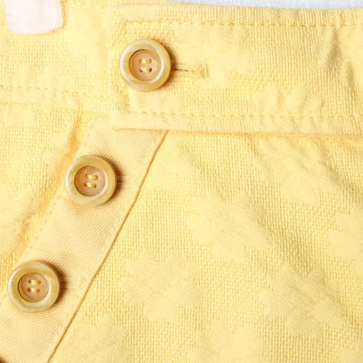 [BUNJANG] Marc Jacobs Patterned Yellow Shorts / W(L) 마크제이콥스 반바지 팬츠 패턴 노랑 숏-259D