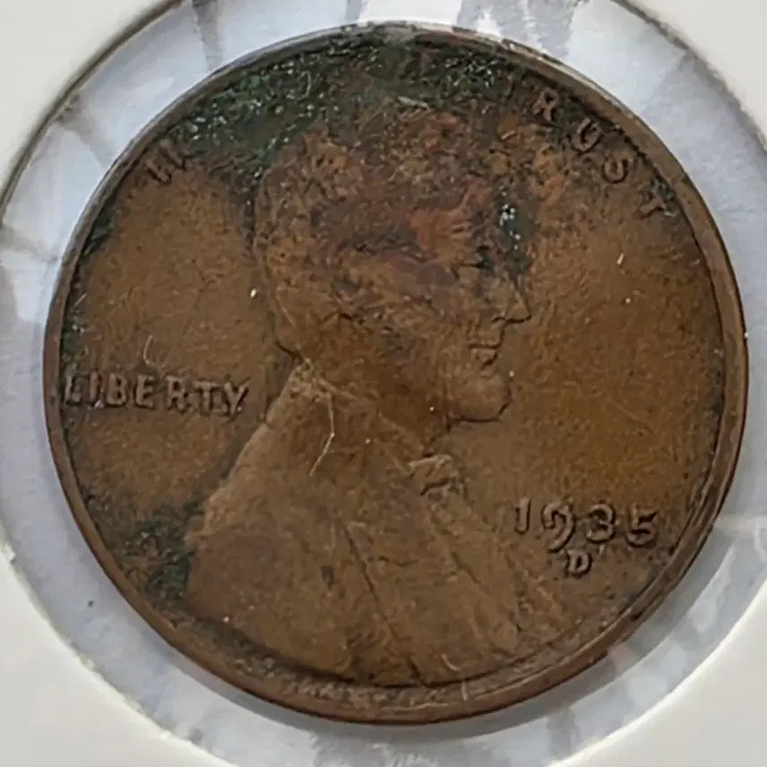 [BUNJANG] 1935-D Lincoln Cent Penny / 링컨 1센트 1935_ D년도 덴버 페니