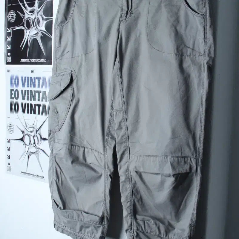 [BUNJANG] The North Face 7-Part Charcoal Cotton Shorts / W(L) 노스페이스 반바지 팬츠 7부 차콜 면-25A5