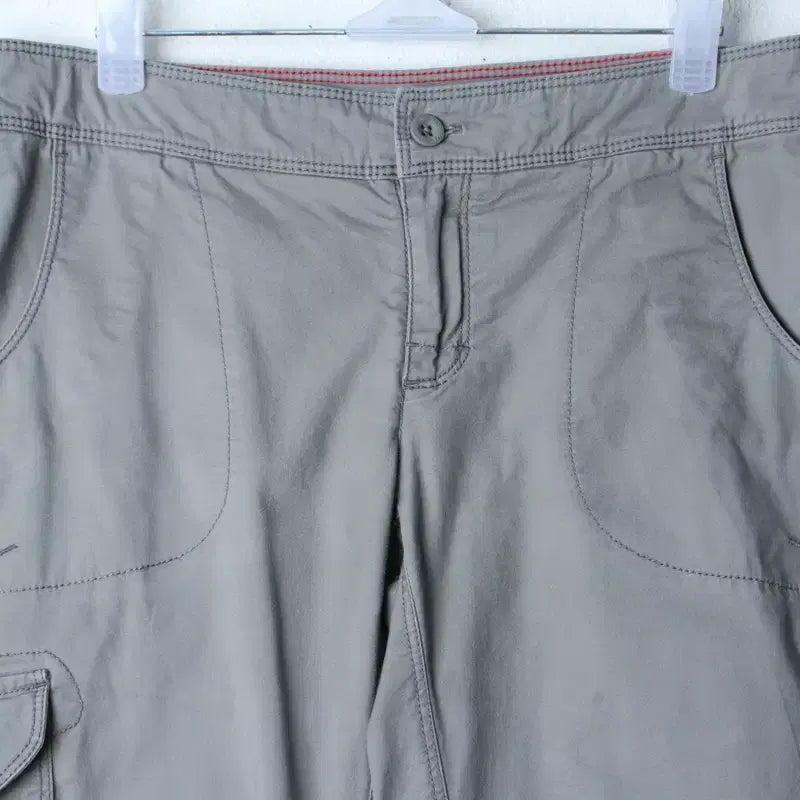 [BUNJANG] The North Face 7-Part Charcoal Cotton Shorts / W(L) 노스페이스 반바지 팬츠 7부 차콜 면-25A5
