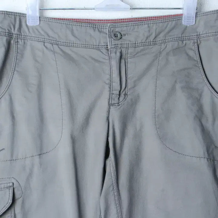 [BUNJANG] The North Face 7-Part Charcoal Cotton Shorts / W(L) 노스페이스 반바지 팬츠 7부 차콜 면-25A5