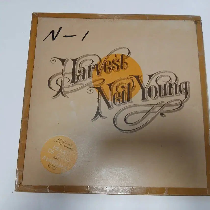 [BUNJANG] Neil Young Harvest LP Vinyl Record / 닐 영 Harvest LP 바이닐 음반