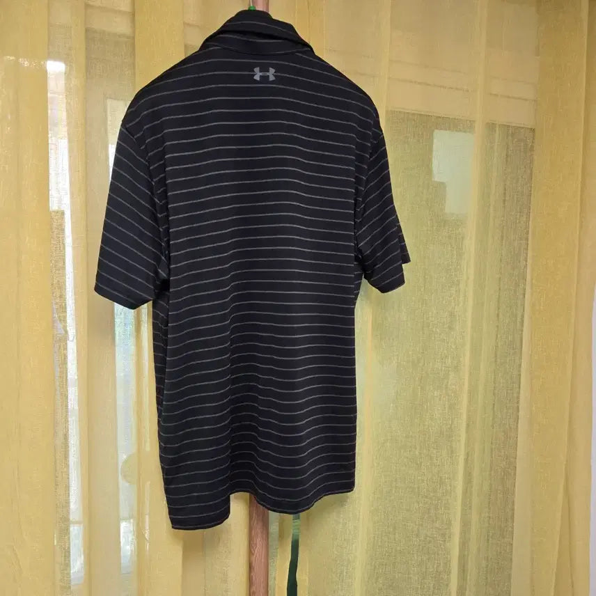 [BUNJANG] Under Armour Playoff Striped Polo Shirt XXL / 언더아머 플레이오프 XXL 스트라이프 폴로티