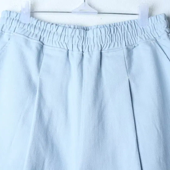 [BUNJANG] Zero Bermuda Banding Shorts Light Blue / (L) 제로 반바지 팬츠 새상품 버뮤다 밴딩 연블루-25AA