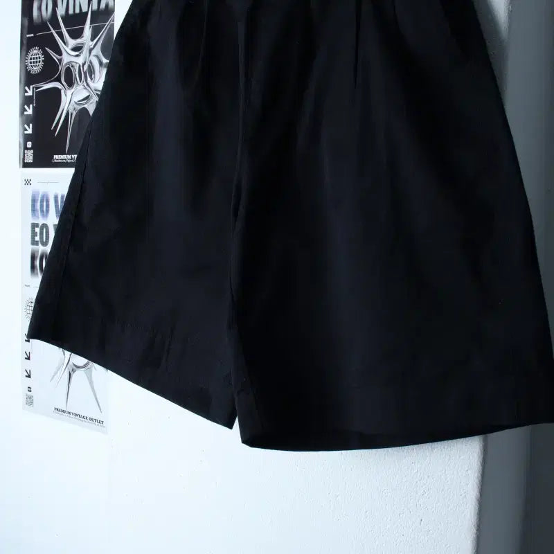 [BUNJANG] LF(라이풀) Bermuda Banding Shorts Black / (S) 라이풀 반바지 팬츠 버뮤다 밴딩 블랙-25AB