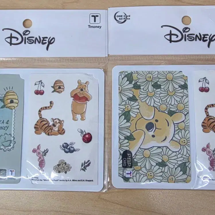 [BUNJANG] Winnie the Pooh T-Money Transportation Card / 곰돌이 푸 티머니 교통카드 (푸, 피글렛)