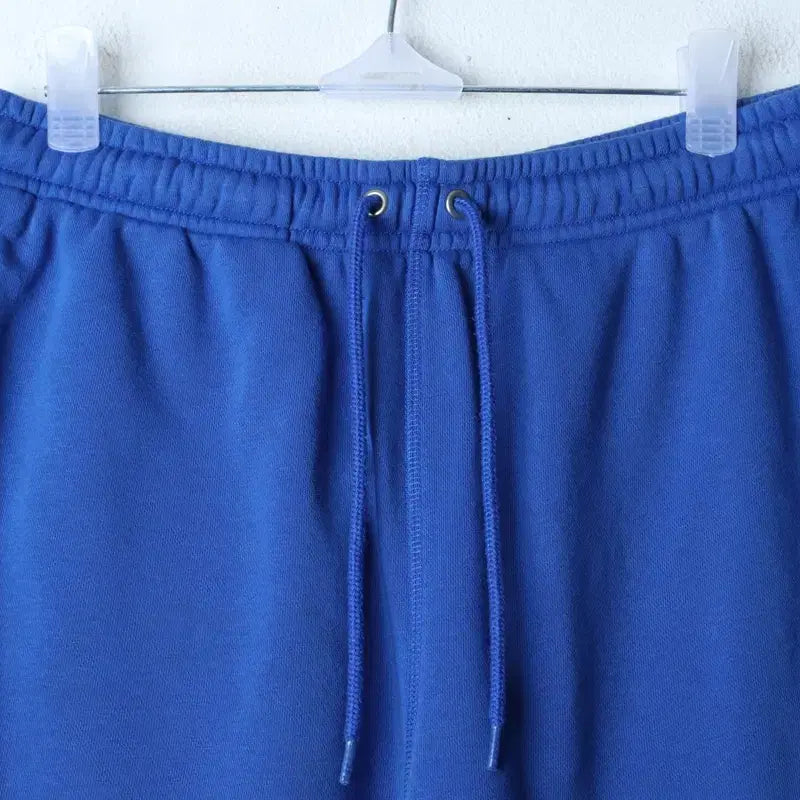 [BUNJANG] Nike Big Logo Banding Shorts Blue Old School / (M-L) 나이키 반바지 팬츠 빅로고 밴딩 블루 올드스쿨-25B3