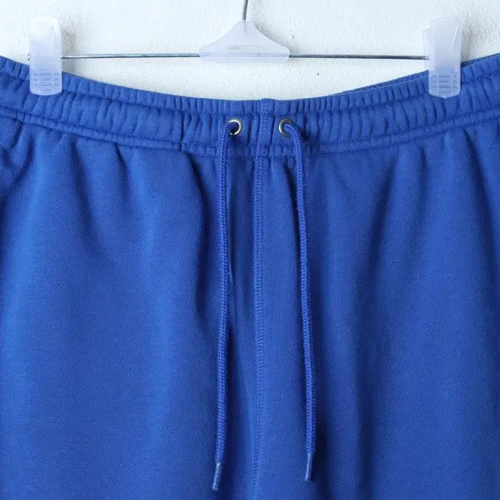 [BUNJANG] Nike Big Logo Banding Shorts Blue Old School / (M-L) 나이키 반바지 팬츠 빅로고 밴딩 블루 올드스쿨-25B3