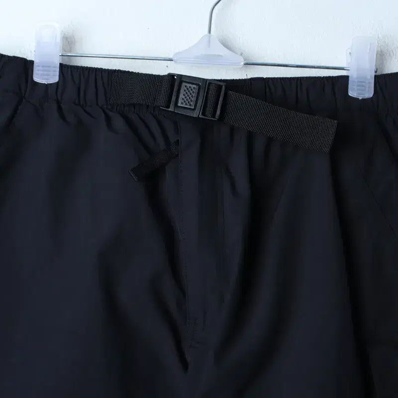 [BUNJANG] thisisneverthat Belted Nylon Pants Black / (S-M) 디스이즈네버댓 반바지 팬츠 벨티드 나일론 블랙-25B5