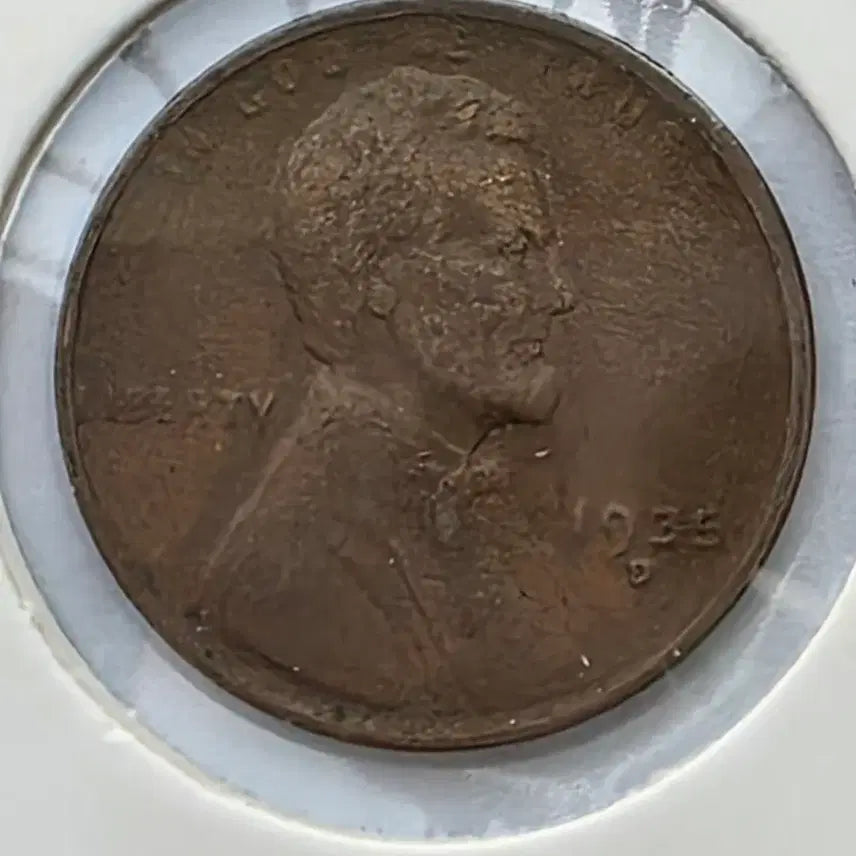 [BUNJANG] 1935-D Lincoln Cent Penny (Denver Mint) / 링컨 1센트 1935_D 년도 덴버 페니