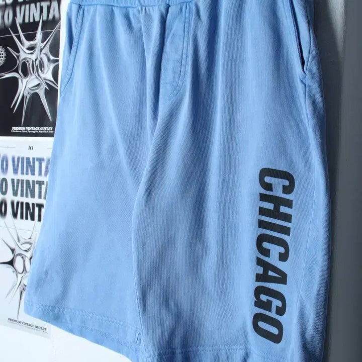 [BUNJANG] Chicago Bulls Pigment Blue NBA Shorts / (M) NBA 엔비에이 반바지 팬츠 시카고불스 피그먼트 블루-25BB
