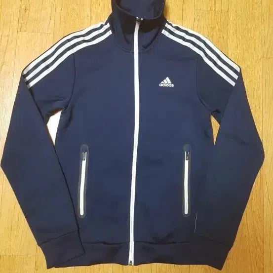 [BUNJANG] Adidas Dark Navy Functional Track Top Jersey 95 / (정품새옷수준)아디다스 다크 네이비색 기능성 트랙탑 저지 95