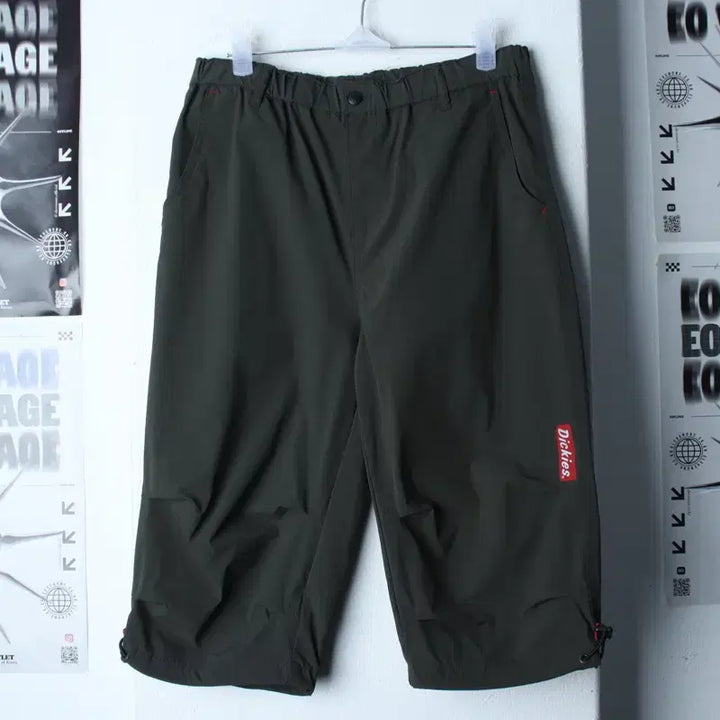 [BUNJANG] Dickies Kids Khaki Poly Banding Shorts (XL-2XL) / (XL-2XL) 디키즈 반바지 팬츠 아동 키즈 카키 폴리 밴딩-25C0