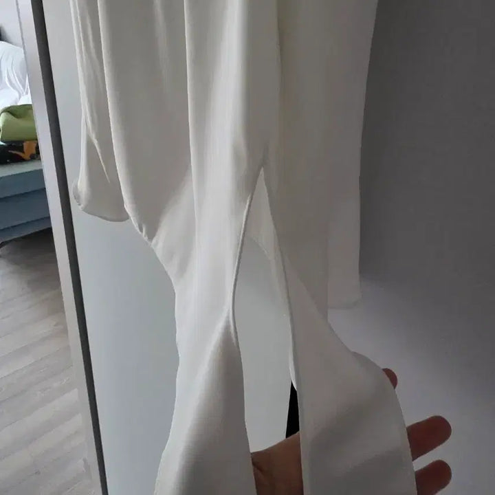 [BUNJANG] Rian New York White Blouse / 리안뉴욕 블라우스