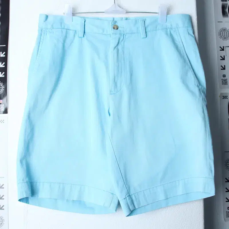 [BUNJANG] Polo Ralph Lauren XL Chino Shorts Light Blue / (XL) 폴로 랄프로렌 반바지 팬츠 연블루 치노 아메카지-25C3