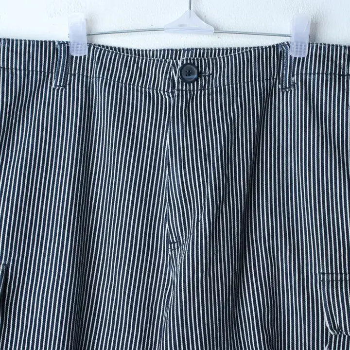 [BUNJANG] Swagger Stripe Cargo Shorts (4XL) / (4XL) 스웨거 반바지 팬츠 빅사이즈 스트라이프 카고-25C8