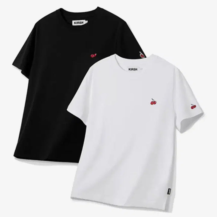[BUNJANG] Kirsh Cherry T-Shirt Black / 키르시 체리 반팔티 블랙