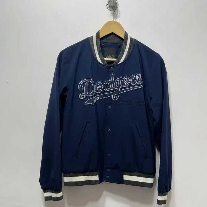 [BUNJANG] MLB Los Angeles Dodgers Navy Baseball Jacket Size S / MLB 다저스 네이비 야구 점퍼 S