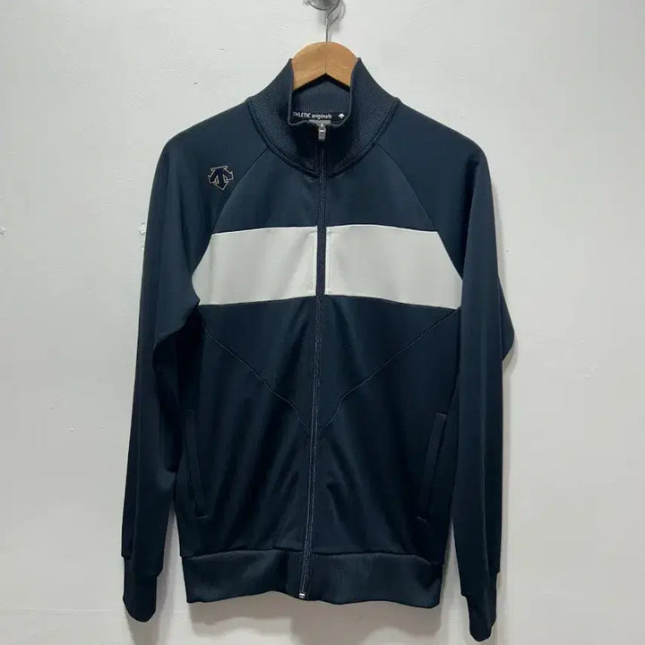 [BUNJANG] Descente Navy/White Track Jacket - Large / 데상트 네이비/화이트 트랙 자켓 L
