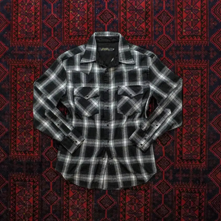 [SOLD OUT] 버드노트 옴브레 셔츠 44사이즈