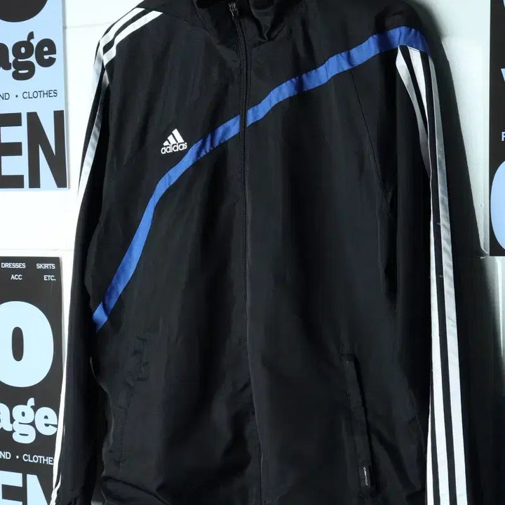 [BUNJANG] Adidas 00s Zip-Up Windbreaker Jumper Jacket / (L-XL) 아디다스 집업 바람막이 점퍼자켓 00s 년대-1862A
