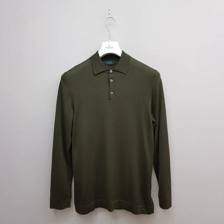 [BUNJANG] Zanone Cashmere Silk Knit Polo Shirt Size 50 / 자노네(ZANONE)  캐시미어 실크 니트 카라 긴팔 50사이즈