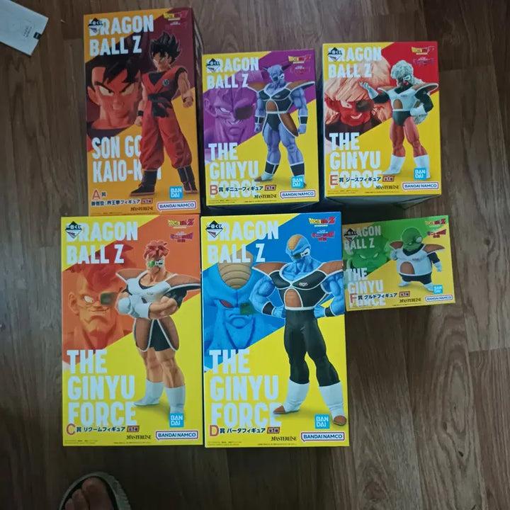 [BUNJANG] Dragon Ball Ichiban Kuji Special Set: Ginyu Force 5 Variants &amp; Goku (Bundle Set, Sealed) / 드래곤볼 제일복권 기뉴특전대 5종 &amp; 손오공 일괄만[미개봉]