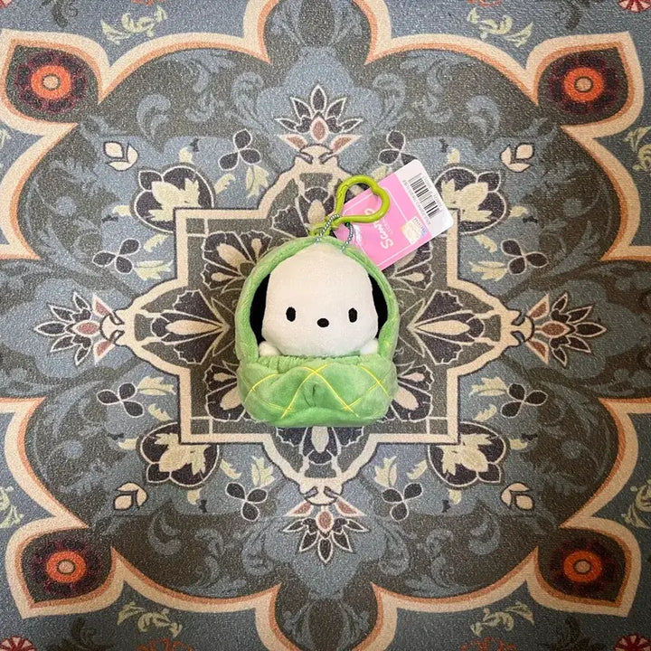 [BUNJANG] Sanrio Pochacco Fruit House Bag Charm - Apple / 포차코 과일하우스 가방걸이 15_애플 새상품
