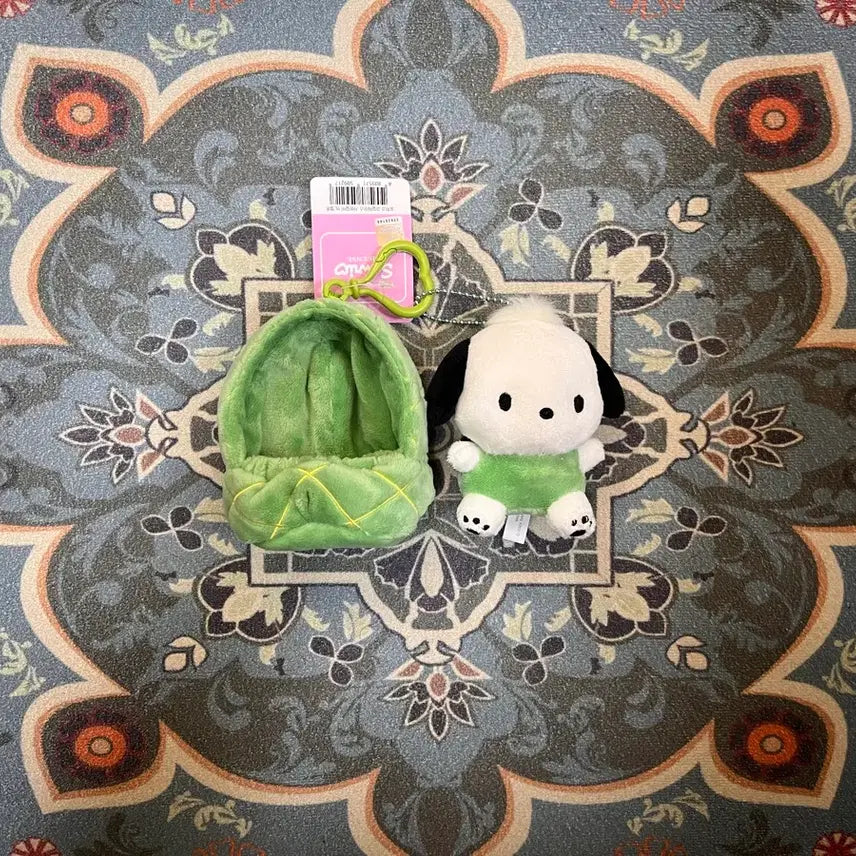 [BUNJANG] Sanrio Pochacco Fruit House Bag Charm - Apple / 포차코 과일하우스 가방걸이 15_애플 새상품