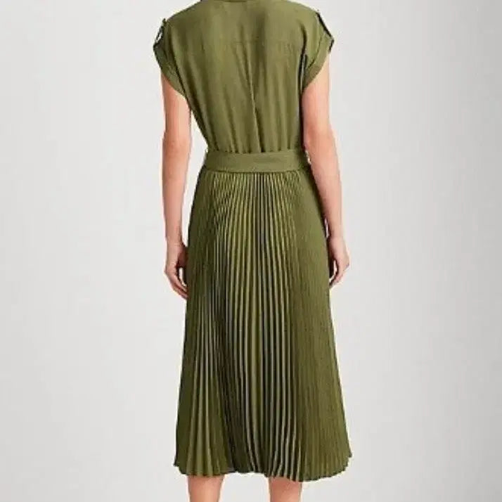 [BUNJANG] Lauren Ralph Lauren Pleated Dress Size 2 / 택있는 새상품]로렌 랄프로렌 플리츠 원피스