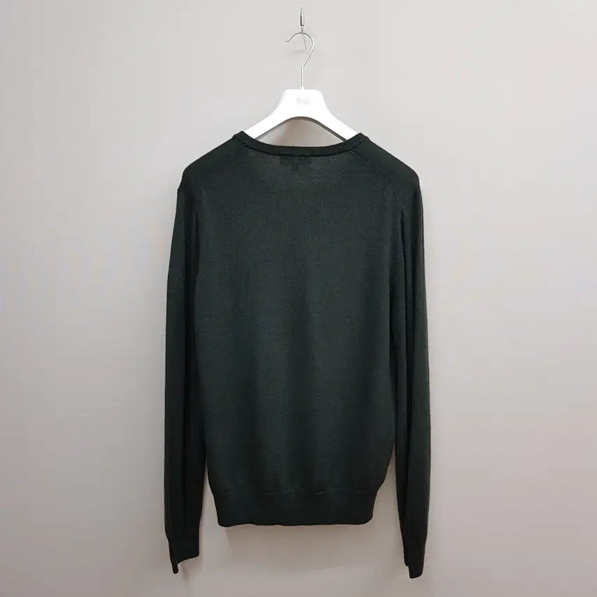 [BUNJANG] Brooks Brothers Saxxon Wool V-Neck Knit L Size / 브룩스브라더스 Brooks Brother  색슨 울 V넥 니트 L사이즈