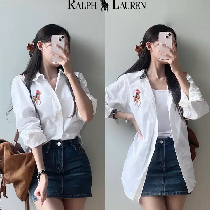 [BUNJANG] Polo Ralph Lauren Big Pony Shirt / 폴로 빅포니 셔츠