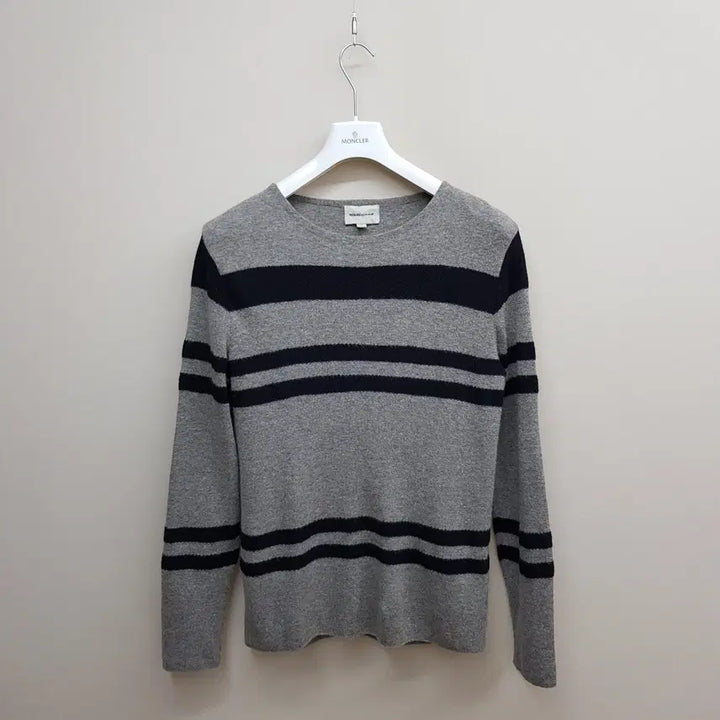 [BUNJANG] Solid Homme Striped Wool Knit Size 48 / 솔리드옴므 (SOLID HOMME)  스트라이프 울 니트 48사이즈