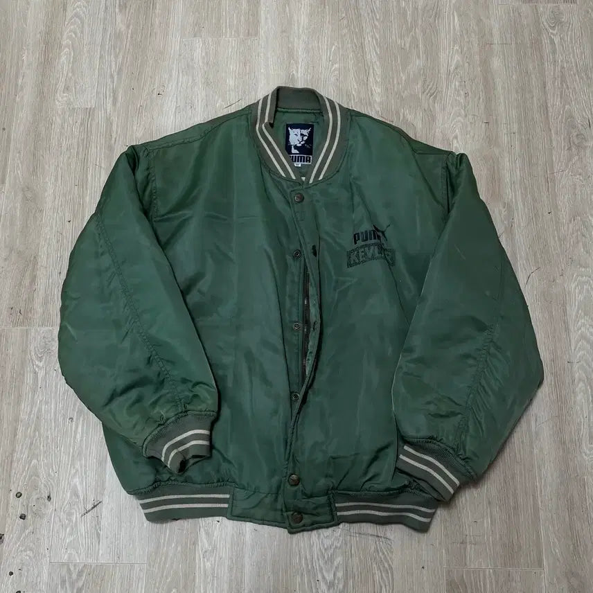 [BUNJANG] Puma Kevlar Old School MA-1 Bomber Jacket L/100 / 푸마 케블라 올드스쿨 MA-1 봄버 항공점퍼 L/100