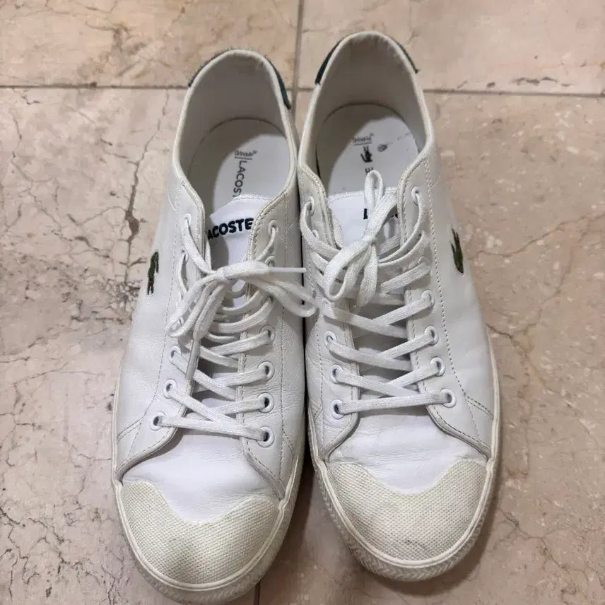 [BUNJANG] Lacoste White Sneakers Size 270 / 라코스테 스니커즈 사이즈 270