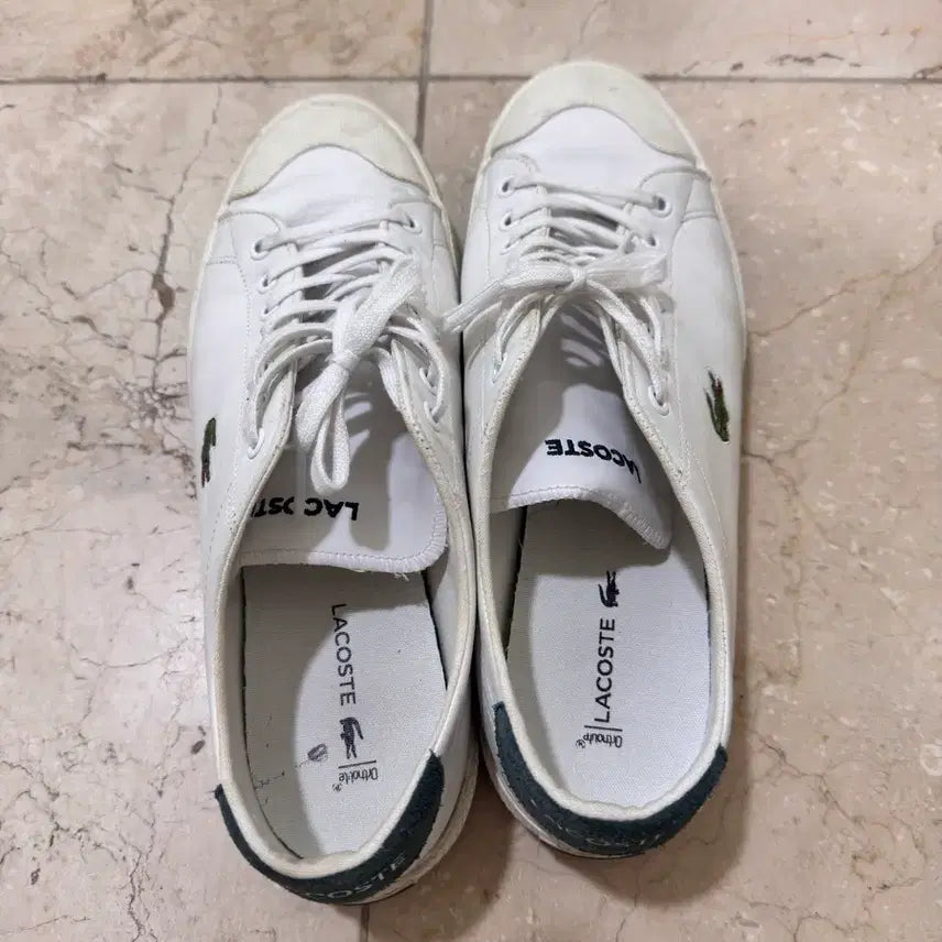 [BUNJANG] Lacoste White Sneakers Size 270 / 라코스테 스니커즈 사이즈 270