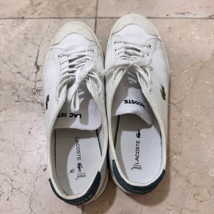 [BUNJANG] Lacoste White Sneakers Size 270 / 라코스테 스니커즈 사이즈 270