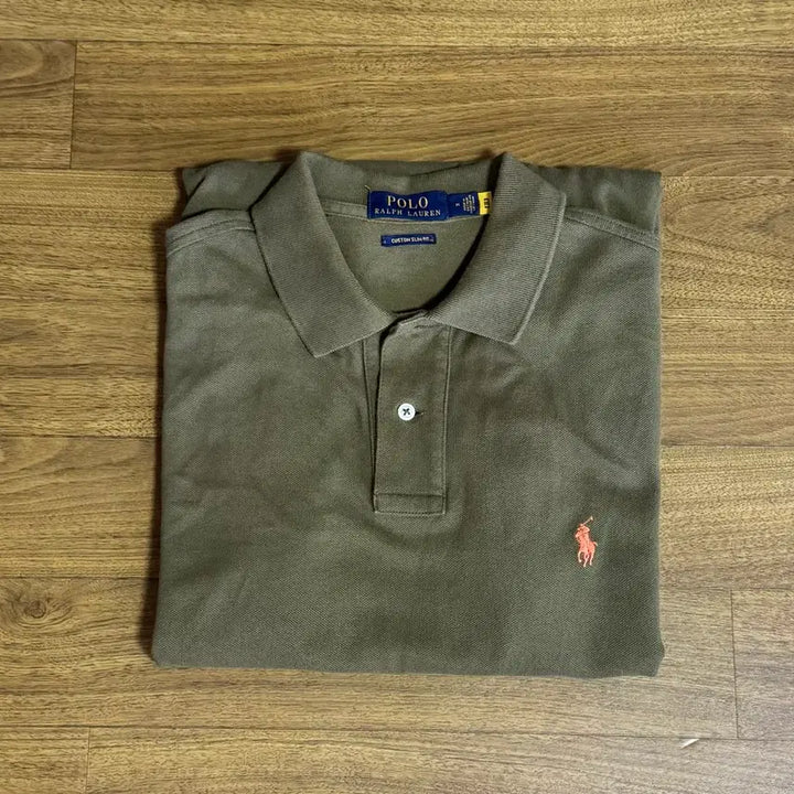 [BUNJANG] Polo Ralph Lauren Custom Slim Fit Mesh Polo Shirt Olive M / 폴로 커스텀슬림핏 메시 폴로셔츠 컴퍼니올리브 M