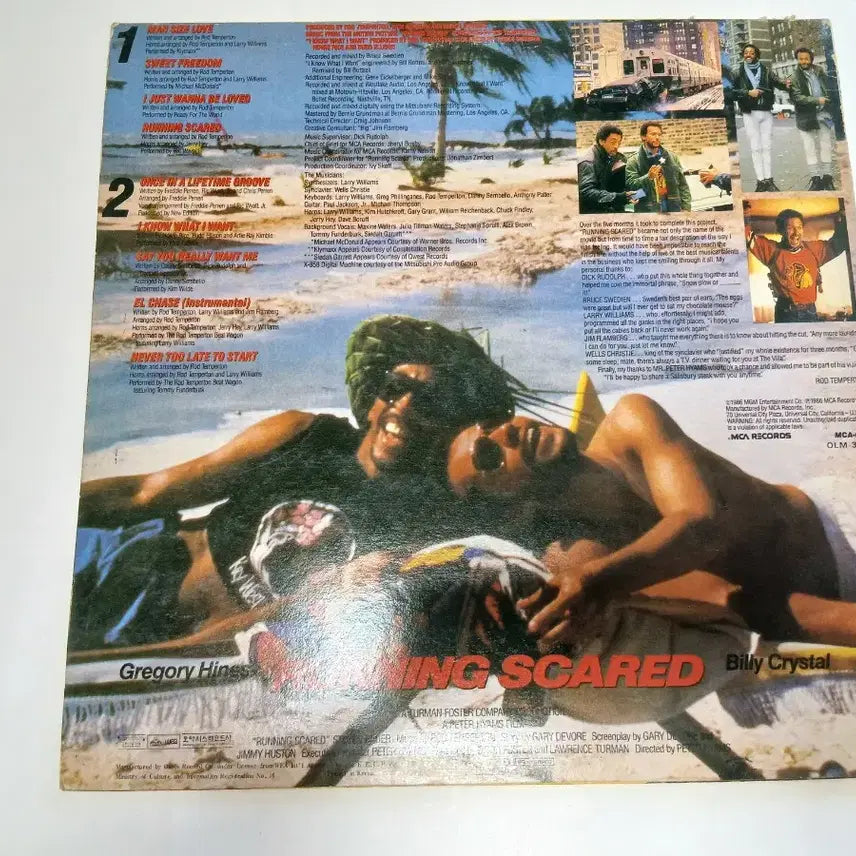 [BUNJANG] Running Scared OST Album LP Vinyl / Running Scared OST 앨범 LP 바이닐