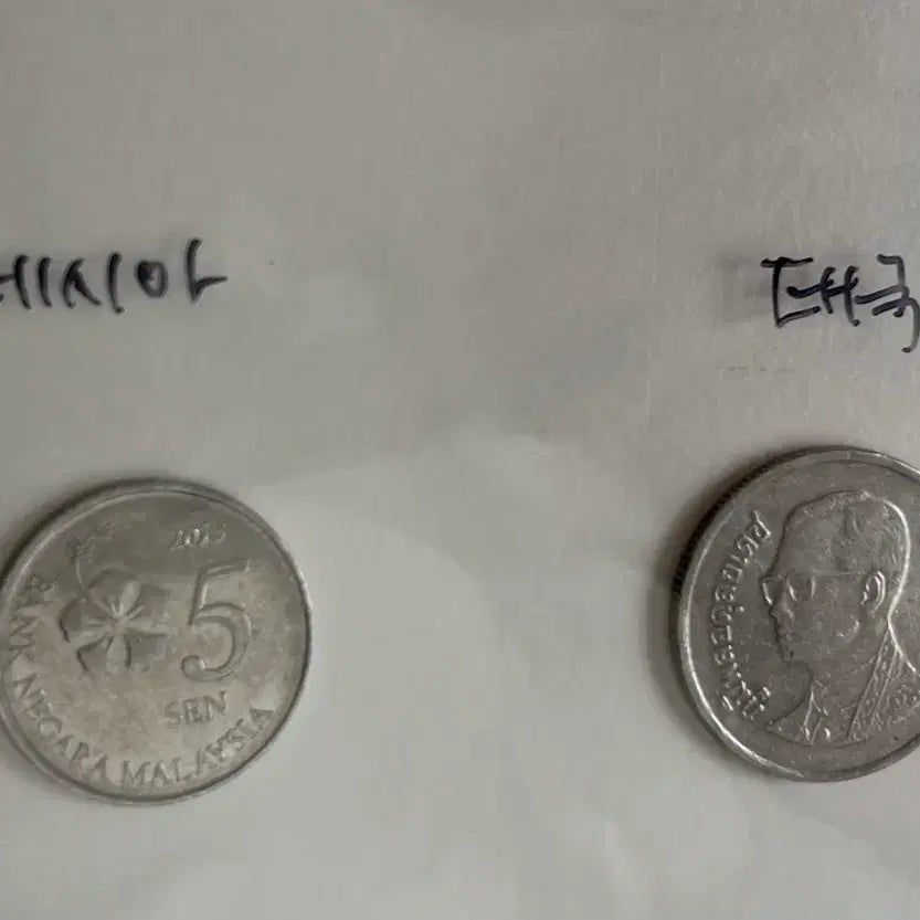 [BUNJANG] 61 Foreign Coins: USA, China, Philippines, Australia, Malaysia, Thailand / 해외동전 61개 미국 중국 필리핀 오스트레일리아 말레이시아 태국