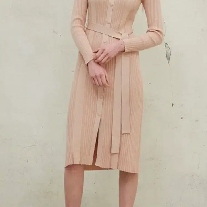 [BUNJANG] EGOIST Collar Embellished Slim Fit Dress / 에고이스트 카라 장식 원피스. 택있는 새상품.