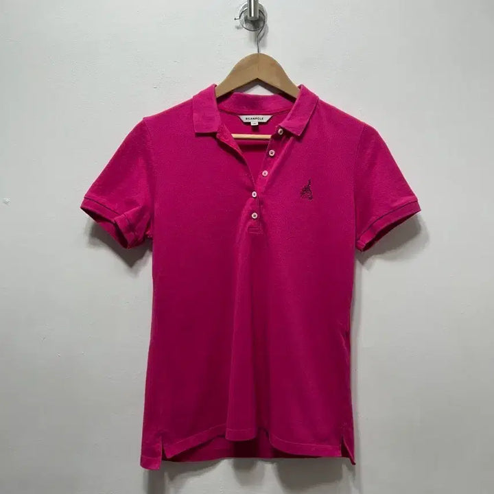 [BUNJANG] Beanpole Pink Short Sleeve Polo T-Shirt (Women&