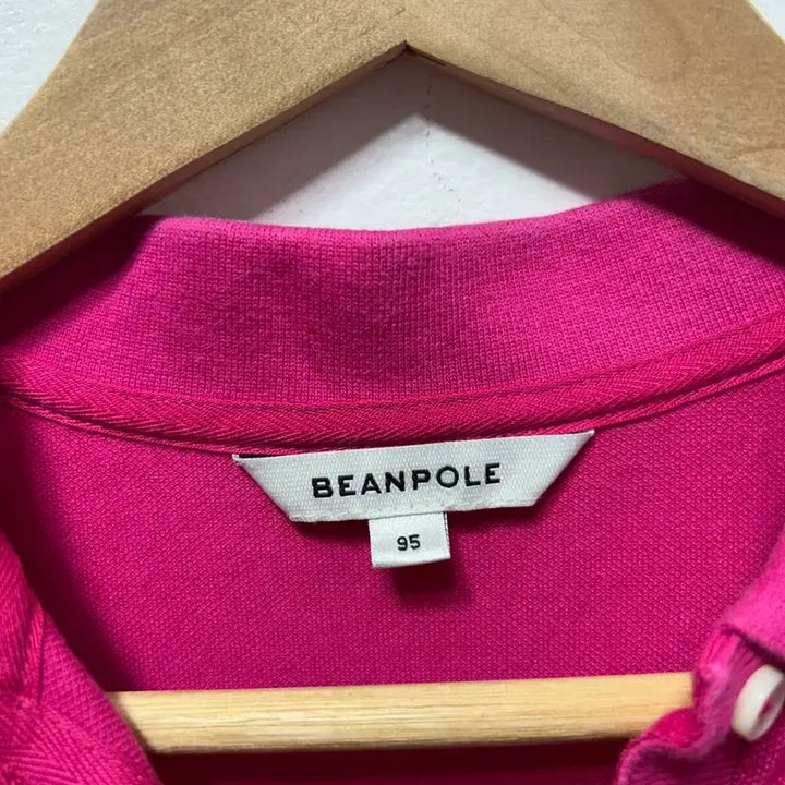 [BUNJANG] Beanpole Pink Short Sleeve Polo T-Shirt (Women&