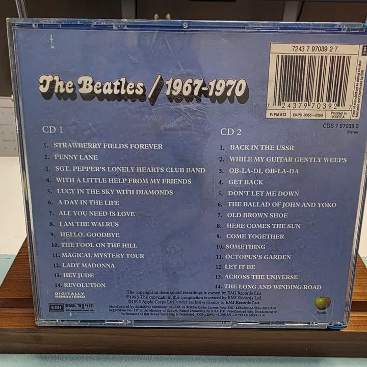 [BUNJANG] The Beatles 1967-1970 Compilation CD / 비틀즈 1967-1970 컴필레이션 CD
